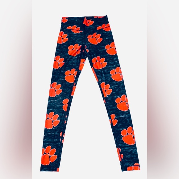Sideline Apparel Clemson Tigers Leggings Womens Size Small - Picture 1 of 5